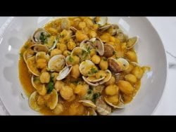 Garbanzos con almejas, receta facil, saludable, económica y deliciosa 😋 – recetas –  ...