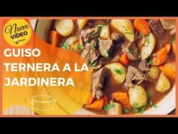 GUISO de TERNERA en SALSA | TERNERA a la JARDINERA 🥕 🥔  con THERMOMIX