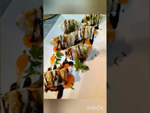 Gyoza de pollo y verduras #short #receta # #shotsvideo