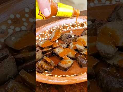 #hígado de #res botaneado #elarriero #comida #rancho #receta