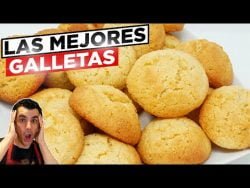Las mejores GALLETAS de COCO caseras😍🥥🤤, En minutos fáciles y esponjosas Receta # 848