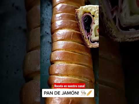 Pan de jamón venezolano 🥖🤤 #receta #recetassaludables #comida #pandejamon