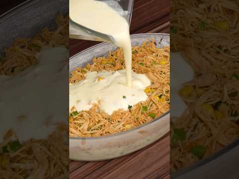 PASTEL DE POLLO. #shorts #receta #tarta #pollo #recetasencilla #recetafácil