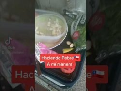 Pebre Chileno🇨🇱Sale mal) #receta #recetasfaciles #chile #comidachilena #chilenos #comida #shortsfeed
