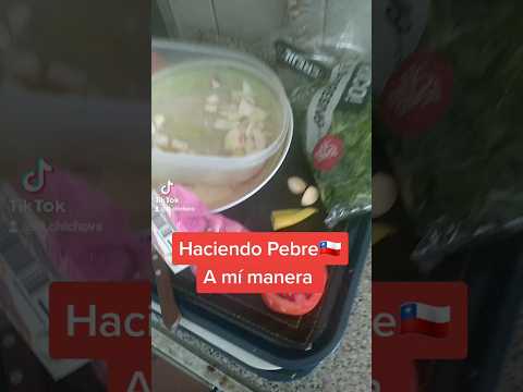 Pebre Chileno🇨🇱Sale mal) #receta #recetasfaciles #chile #comidachilena #chilenos #comida #shortsfeed