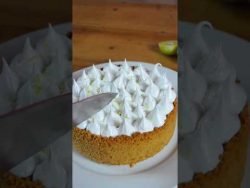 Pie de limón 🍋🤤 una delicia #receta #postre
