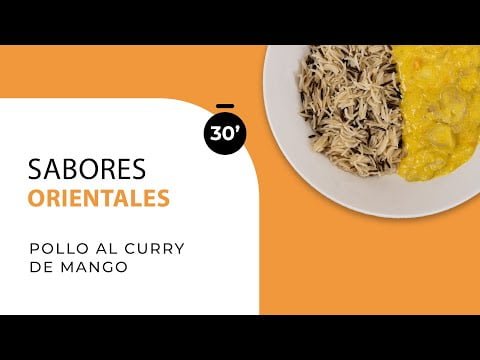 Pollo al curry con mango I Recetas fáciles y deliciosas #receta #curry #inuba