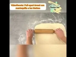 pull aparte bread con mantequilla a las hierbas (VideoReceta Monsieur Cuisine Smart