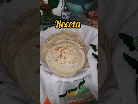 #receta #baleadas muy sencillas y deliciosa. #tortillasdeharina muy suave y blancas.
