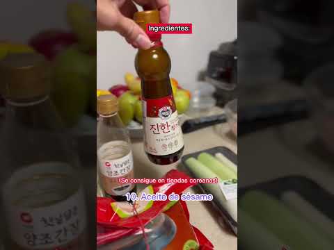 Receta coreana 🇰🇷 cocina Jeyuk Bokkeum #receta #recetacoreana #corea #recetas