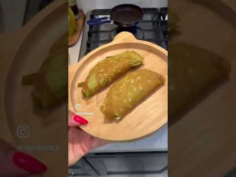 #Receta: Crepas de Chile Poblano #shorts #recipe #recipes