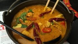 Recetas de Singapur, sopa de fideos Laksa