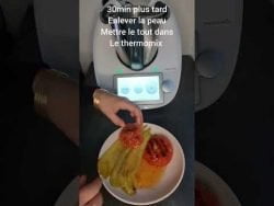 Recette facile shleta hmiss felfla Thermomix Optigrill #shorts #cooking #food