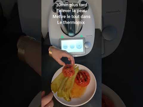 Recette facile shleta hmiss felfla Thermomix Optigrill #shorts #cooking #food