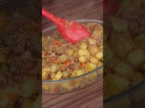 #shorts #receta #cocina #comida #recetafácil #almuerzo #papas