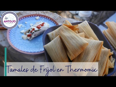 Tamales de Frijol en Thermomix