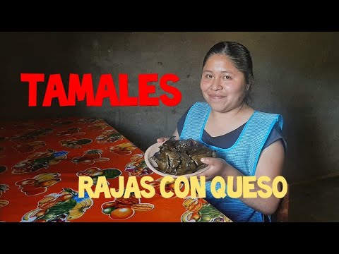 Tamales De Rajas Con Queso Quedan Bien Sabrosas #cocina #receta #tamales#lacocinaenelrancho#recetas