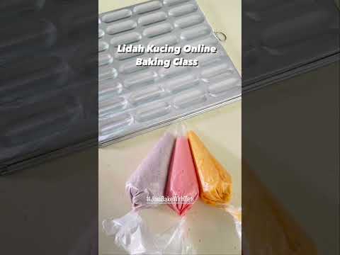 Thermomix Lidah Kucing Online Baking Class with Zeti Khalid