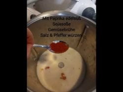 Thermomix Rahmsoße mit Steinpilzen