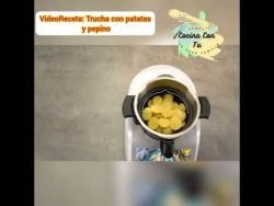 Trucha con patatas y pepino (VideoReceta Monsieur Cuisine Smart)