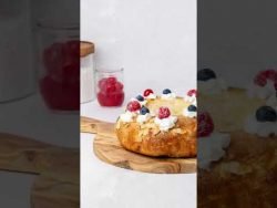 Una deliciosa Rosca de Reyes , para compartir con los Reyes Magos . #Receta Completa 📝😍❤