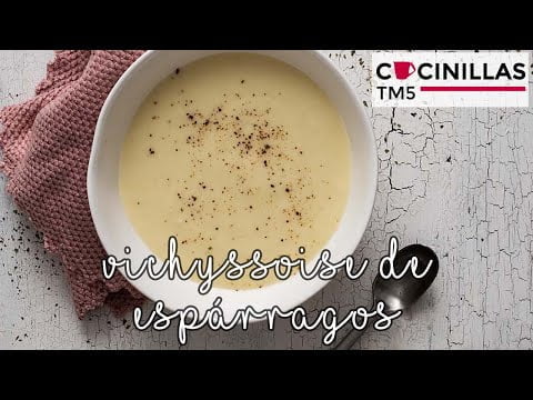 Vichyssoise de Espárragos | Recetas Thermomix