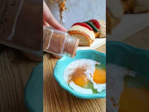 Waffle de Rosca de Reyes #receta #roscadereyes #waffle #comida