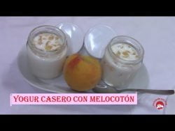 YOGUR CASERO CON MELOCOTÓN en Monsieur Cuisine Connect,Smart,Plus y Yogurtera