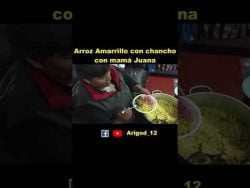 Arroz Amarillo con Chancho 🍜🍝🤣 #shorts #arroz #amarillo #chancho #receta #gastronomia #comida