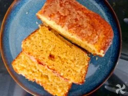 Bizcocho de mandarina con cobertura crujiente