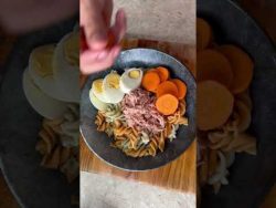 #BowlSaludable de pasta 🥰 #food #cocina #receta #asmr #comida #recetacolombiana