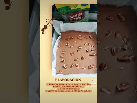 Brownie Saludable #wellnesscoach #nutrition #saludybienestar #chocolate #receta