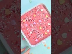 Brownies de 🍓🍓 #receta #brownies #reposteria #valentinesday #shorts