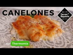 Como hacer CANELONES de aprovechamiento en THERMOMIX