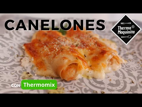Como hacer CANELONES de aprovechamiento en THERMOMIX