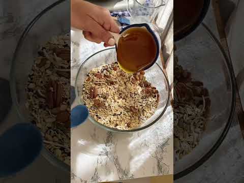 Cómo hacer granola casera receta de #polacocina #receta