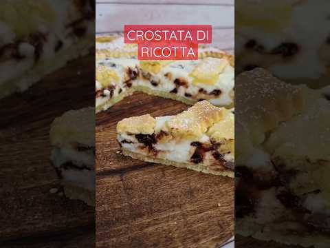 Crostata di Ricotta #crostata #ricotta #cucina #frolla #thermomix #bimby #ricette #shorts #cibo
