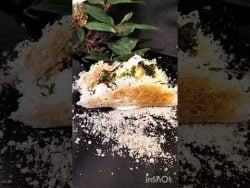 crujiente de queso con gambas y salmón #short #receta #shotsvideo