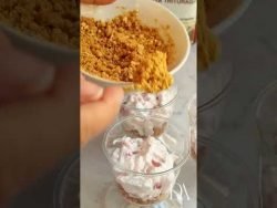 Delicia de Fresa Imperdible (Receta completa en Instagram Dubraska_Andara) #postresfaciles #receta