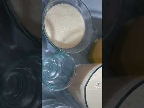 DELICIOSA AGUA DE ROMPOPE #aguaderompope #aguafresca #receta #recetadecocina #recetafacil