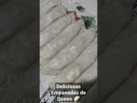 Deliciosas Empanadas o Pastel de Queso 🥟 #cocinasolo #receta #recipe #youtubeshorts