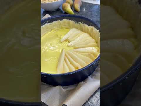 🍐Birnen-Cheesecake mit Pudding & Butterstreusel#cheesecake #baking #reels #recipe #thermomix #cake