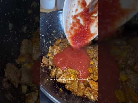 🍝 ESPAGUETIS CON TERNERA. #viral #espaguetis #shorts #short #pasta #receta