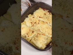 🍝 Paquetitos de lasaña 🍝 #receta #recetafacil #cocina
