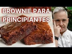 🍫 BROWNIE CASERO Y MUY HÚMEDO 👨🏼‍🍳 Receta para principiantes