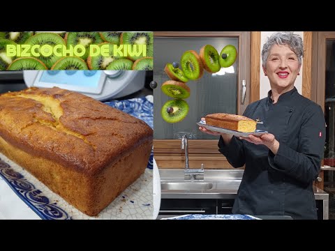 🍰 BIZCOCHO DE KIWI LIGERO Y MUY JUGOSO 🍰 con Thermomix® #TM6 #TM5 #TM31