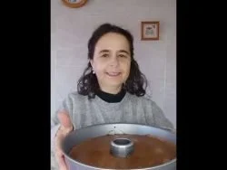 Flan de chocolate sin horno, fácil y rico con Thermomix