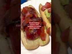 Hotdogs hechos en casa #hotdogs #comida #receta #deliciosa#SALCHICHA #lafamiliadenaty #hambre