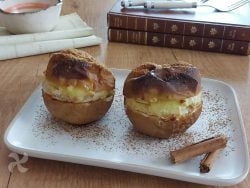 Manzanas asadas en airfryer