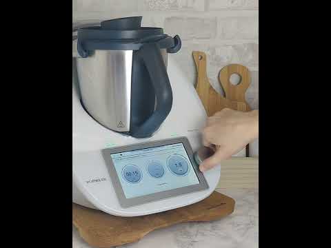 Mousse de chocolate blanco y fresas Thermomix